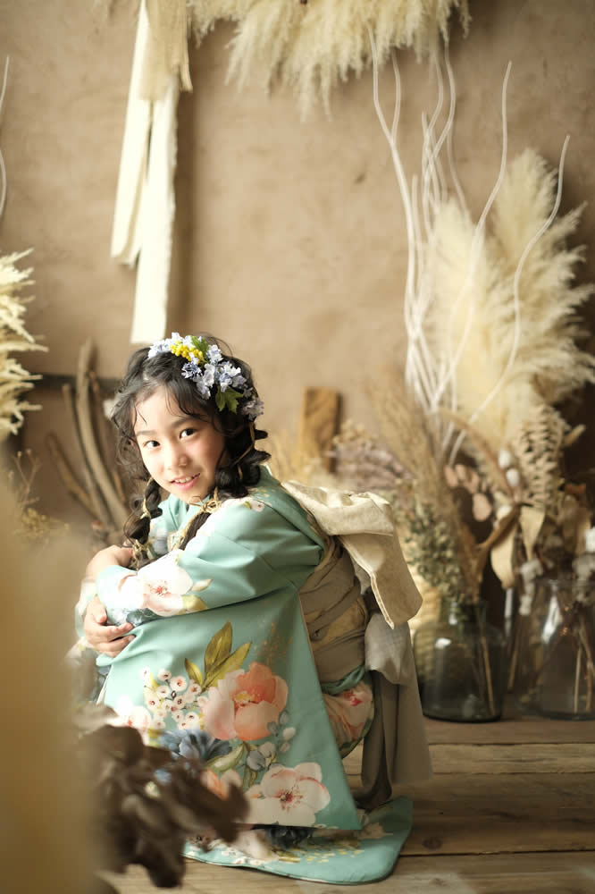 七五三 3歳女の子洋装ASAHI01