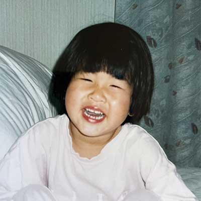 ひろのさんの幼少期の写真