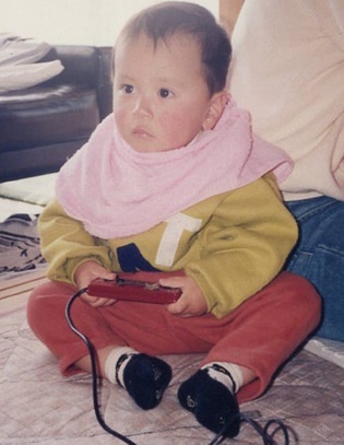 おおむらさんの幼少期の写真