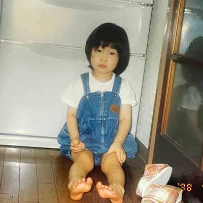 きまっちゃんの幼少期の写真