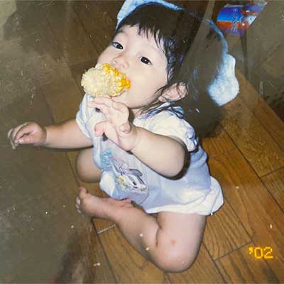 こじこじの幼少期の写真