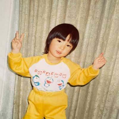 安江さんの幼少期の写真
