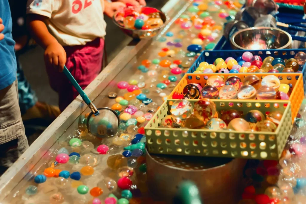 6月のポジベビアート　テーマは「夏祭り」