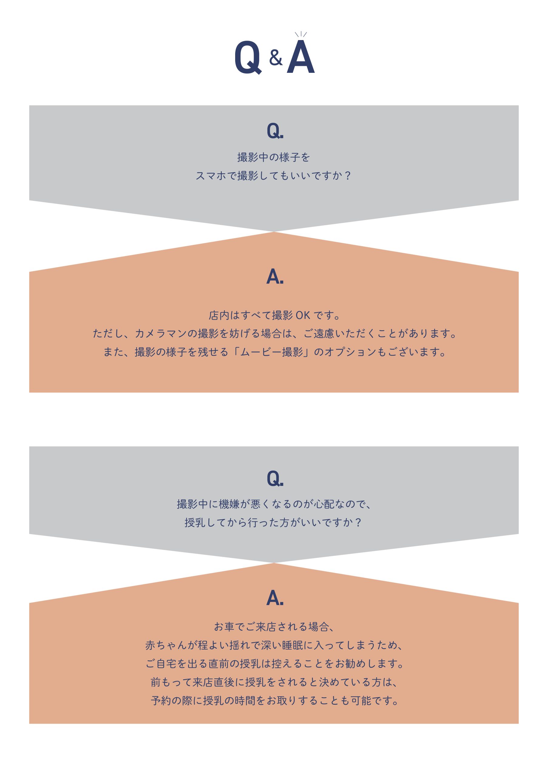 Q&A よくある質問/お宮参り参拝パック